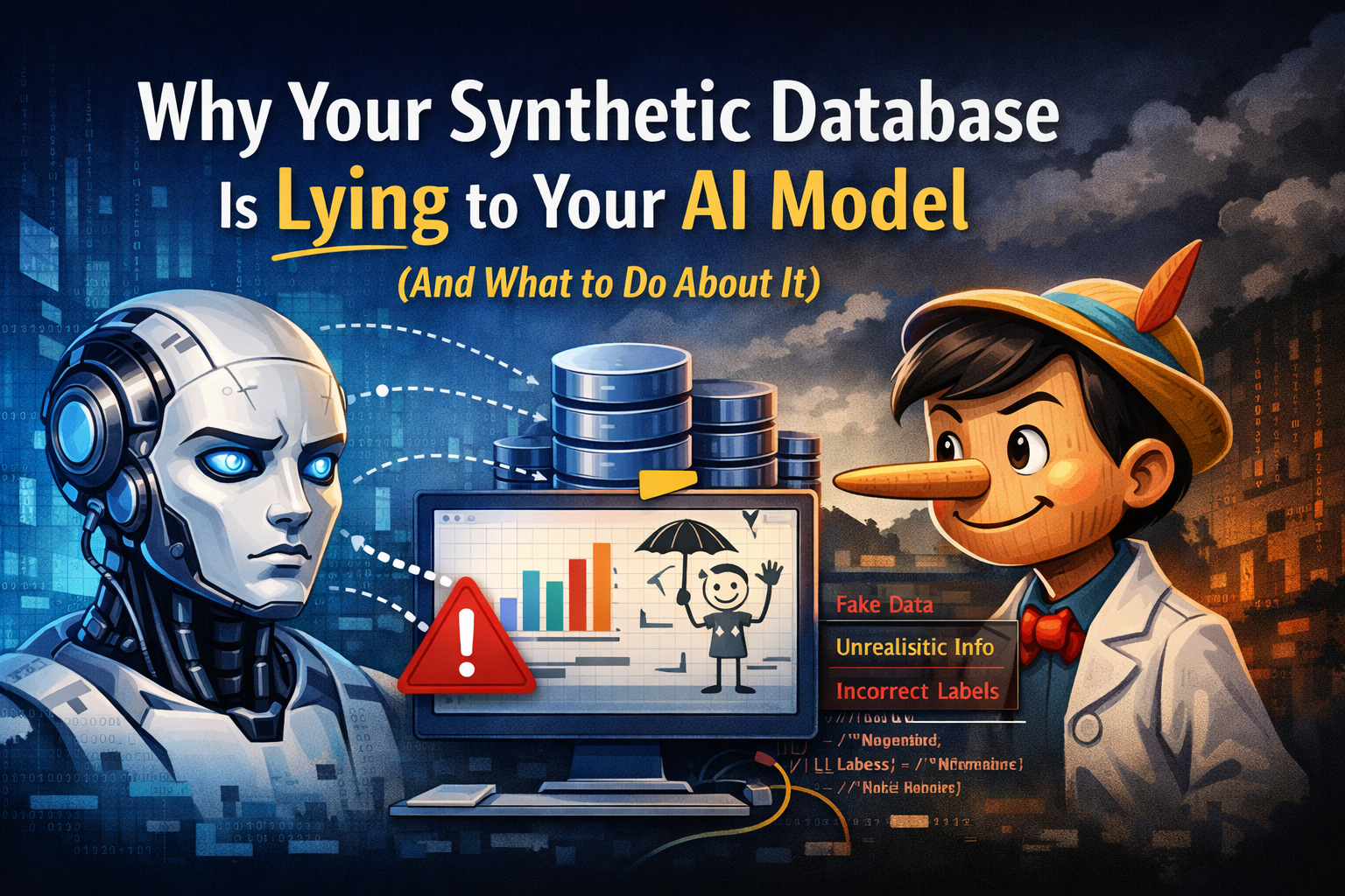Why Your Synthetic Database Is Lying to Your AI Model (And What to Do About It)