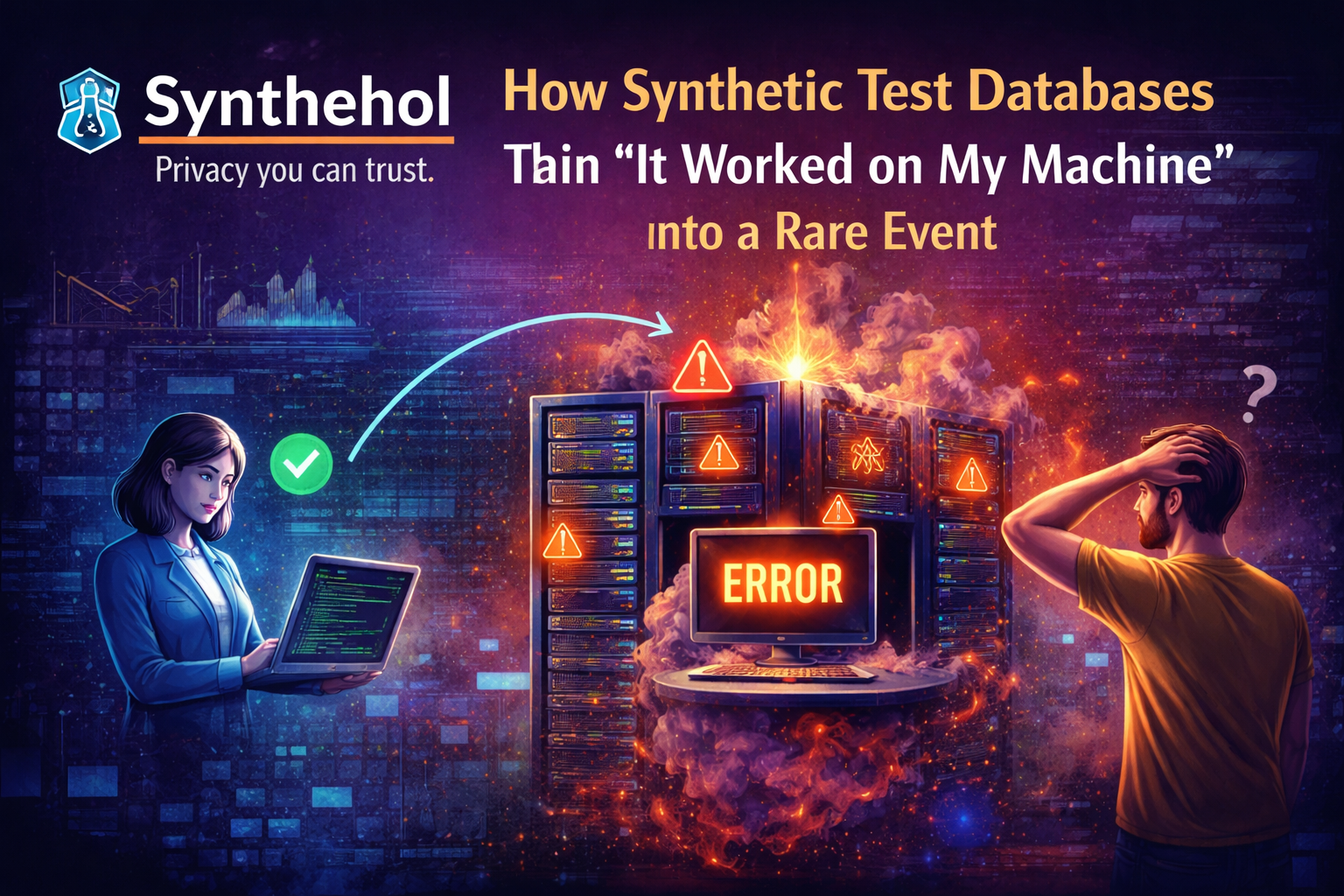 How Synthetic Test Databases Turn “It Worked on My Machine” into a Rare Event